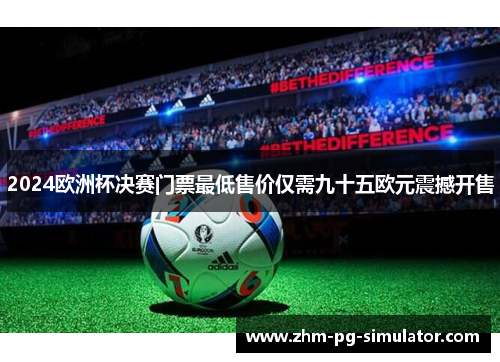 2024欧洲杯决赛门票最低售价仅需九十五欧元震撼开售